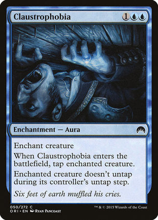 Claustrophobia [Magic Origins] | Eastridge Sports Cards & Games