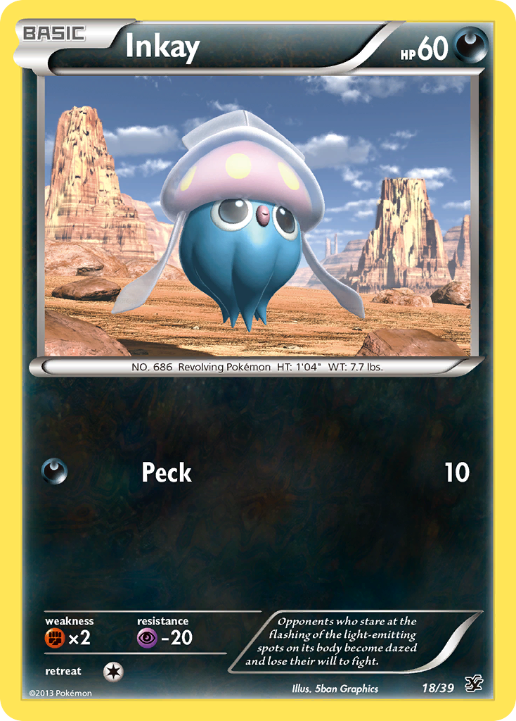 Inkay (18/39) [XY: Kalos Starter Set] | Eastridge Sports Cards & Games