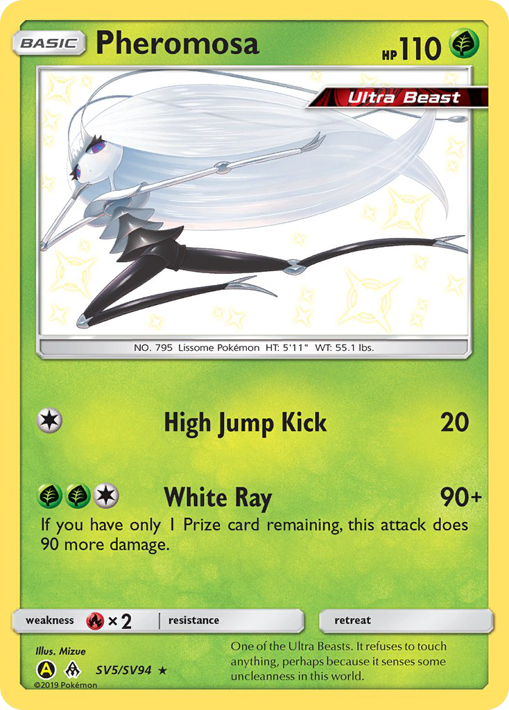 Pheromosa (SV5/SV94) [Sun & Moon: Hidden Fates - Shiny Vault] | Eastridge Sports Cards & Games