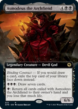 Asmodeus the Archfiend (Extended) [Dungeons & Dragons: Adventures in the Forgotten Realms] | Eastridge Sports Cards & Games