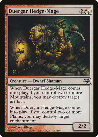 Duergar Hedge-Mage [Eventide] | Eastridge Sports Cards & Games