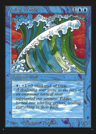 Wall of Water (IE) [Intl. Collectors’ Edition] | Eastridge Sports Cards & Games