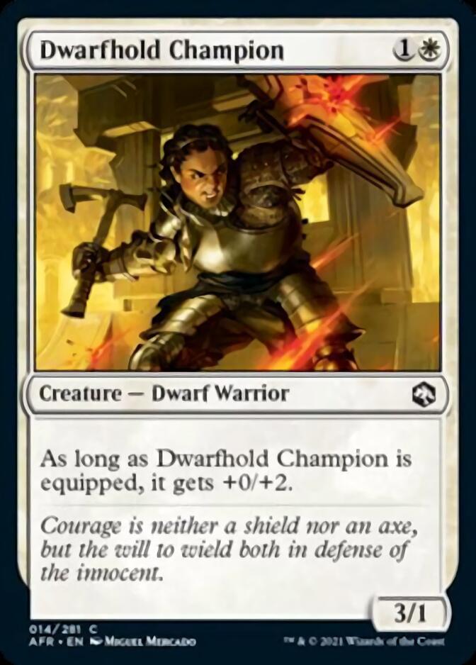 Dwarfhold Champion [Dungeons & Dragons: Adventures in the Forgotten Realms] | Eastridge Sports Cards & Games