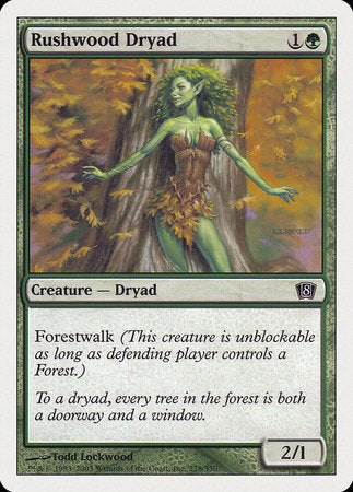 Rushwood Dryad [Eighth Edition] | Eastridge Sports Cards & Games