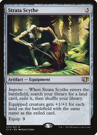 Strata Scythe [Commander 2014] | Eastridge Sports Cards & Games