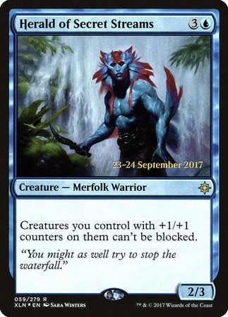 Herald of Secret Streams [Ixalan Promos] | Eastridge Sports Cards & Games