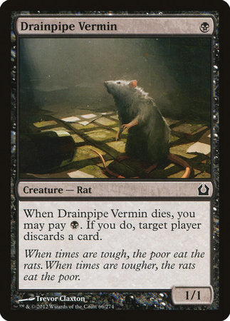 Drainpipe Vermin [Return to Ravnica] | Eastridge Sports Cards & Games