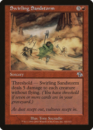 Swirling Sandstorm [Judgment] | Eastridge Sports Cards & Games