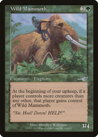 Wild Mammoth [Nemesis] | Eastridge Sports Cards & Games