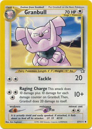 Granbull (37/111) [Neo Genesis Unlimited] | Eastridge Sports Cards & Games