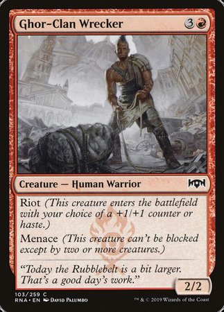 Ghor-Clan Wrecker [Ravnica Allegiance] | Eastridge Sports Cards & Games