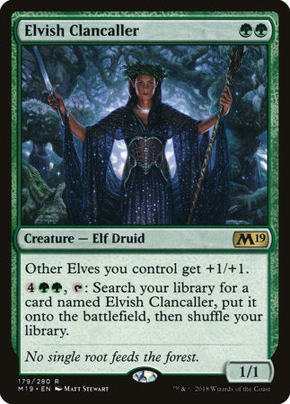 Elvish Clancaller [Core Set 2019] | Eastridge Sports Cards & Games
