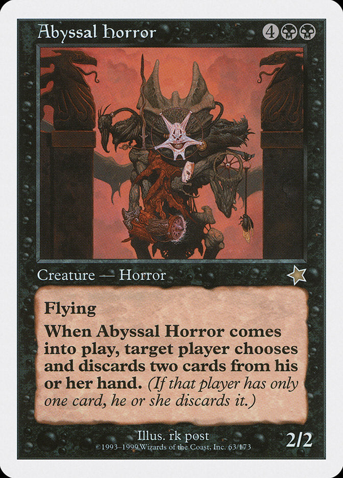 Abyssal Horror [Starter 1999] | Eastridge Sports Cards & Games