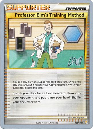 Professor Elm's Training Method (100/123) (Reshiphlosion - Christopher Kan) [World Championships 2011] | Eastridge Sports Cards & Games
