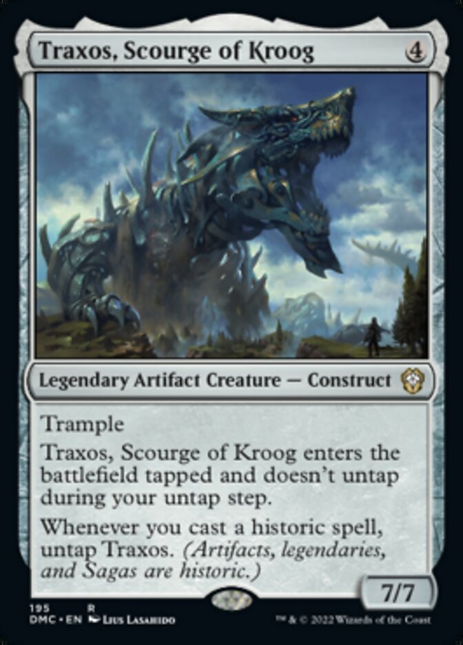 Traxos, Scourge of Kroog [Dominaria United Commander] | Eastridge Sports Cards & Games