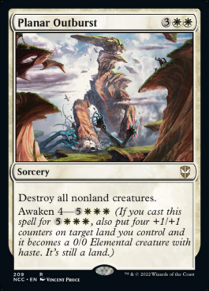 Planar Outburst [Streets of New Capenna Commander] | Eastridge Sports Cards & Games