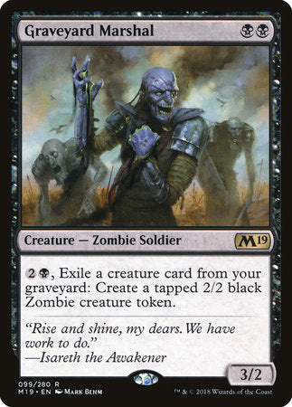 Graveyard Marshal [Core Set 2019] | Eastridge Sports Cards & Games