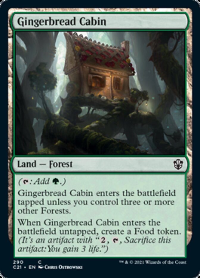 Gingerbread Cabin [Commander 2021] | Eastridge Sports Cards & Games