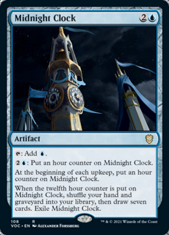 Midnight Clock [Innistrad: Crimson Vow Commander] | Eastridge Sports Cards & Games