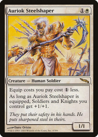 Auriok Steelshaper [Mirrodin] | Eastridge Sports Cards & Games