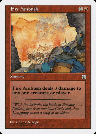 Fire Ambush [Portal Three Kingdoms] | Eastridge Sports Cards & Games