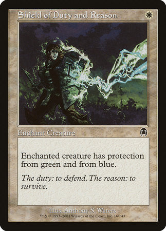 Shield of Duty and Reason [Apocalypse] | Eastridge Sports Cards & Games