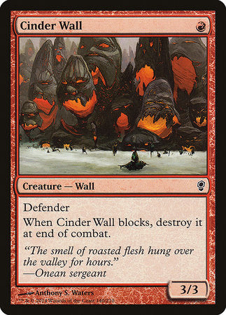Cinder Wall [Conspiracy] | Eastridge Sports Cards & Games