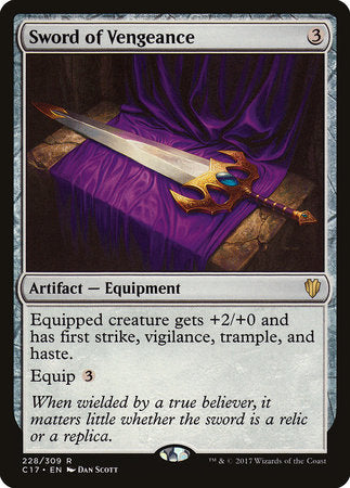 Sword of Vengeance [Commander 2017] | Eastridge Sports Cards & Games