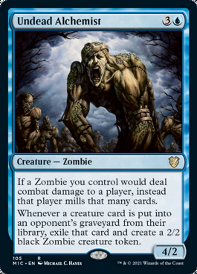 Undead Alchemist [Innistrad: Midnight Hunt Commander] | Eastridge Sports Cards & Games