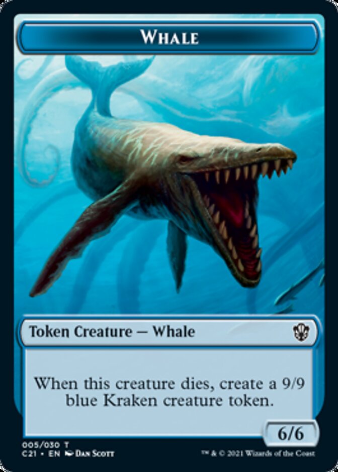 Beast (010) // Whale Token [Commander 2021 Tokens] | Eastridge Sports Cards & Games