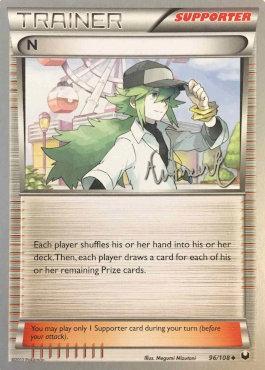N (96/108) (Emerald King - Andrew Estrada) [World Championships 2014] | Eastridge Sports Cards & Games
