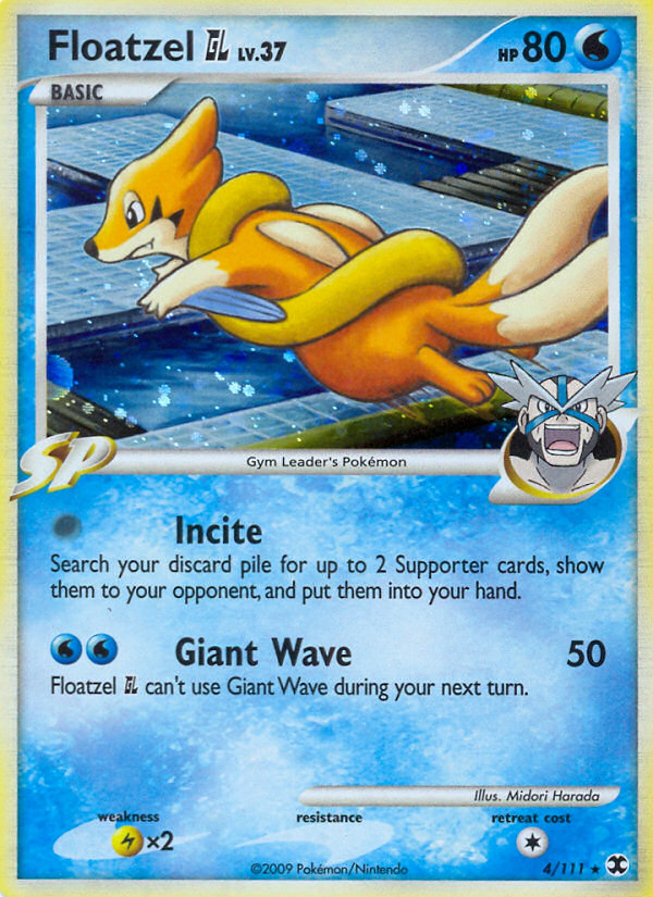 Floatzel GL (4/111) [Platinum: Rising Rivals] | Eastridge Sports Cards & Games