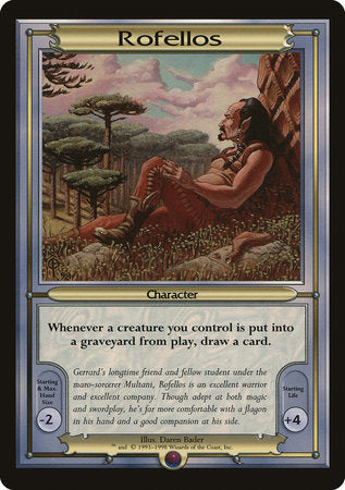 Rofellos (Oversize) [Vanguard Series] | Eastridge Sports Cards & Games