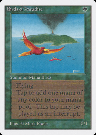 Birds of Paradise [Unlimited Edition] | Eastridge Sports Cards & Games
