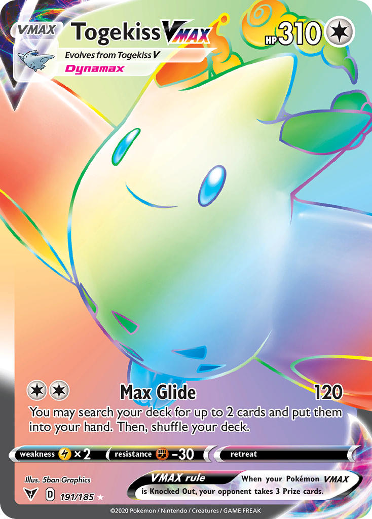 Togekiss VMAX (191/185) [Sword & Shield: Vivid Voltage] | Eastridge Sports Cards & Games