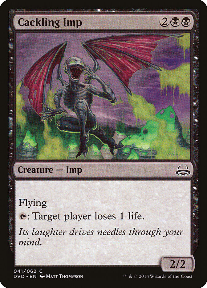 Cackling Imp (Divine vs. Demonic) [Duel Decks Anthology] | Eastridge Sports Cards & Games