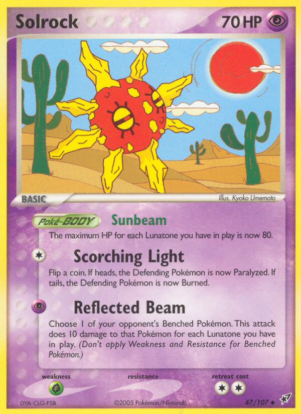 Solrock (47/107) [EX: Deoxys] | Eastridge Sports Cards & Games