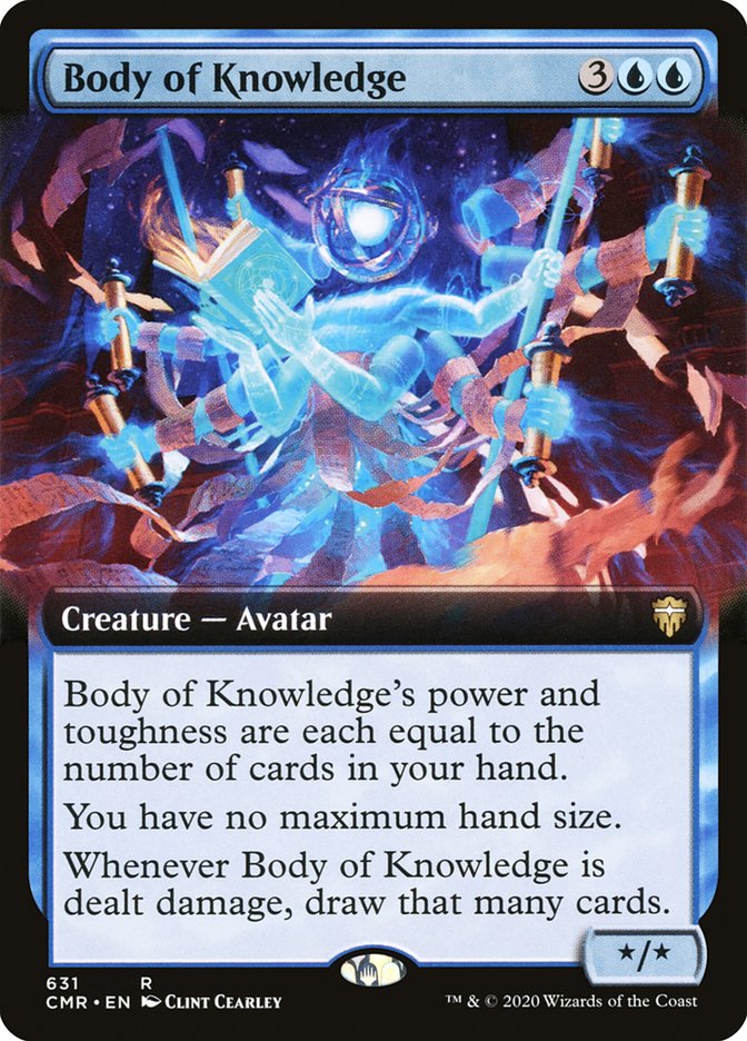 Body of Knowledge (Extended Art) [Commander Legends] | Eastridge Sports Cards & Games