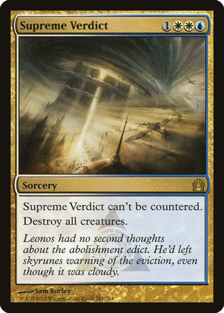 Supreme Verdict [Return to Ravnica] | Eastridge Sports Cards & Games