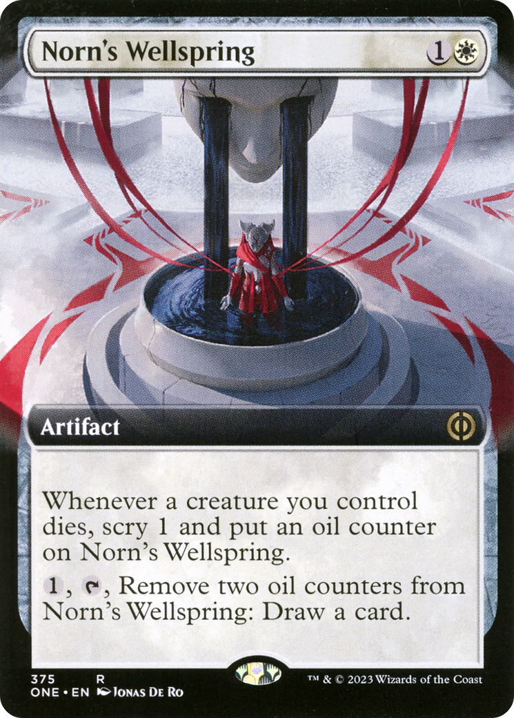Norn's Wellspring (Extended Art) [Phyrexia: All Will Be One] | Eastridge Sports Cards & Games