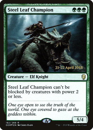 Steel Leaf Champion [Dominaria Promos] | Eastridge Sports Cards & Games