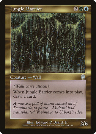 Jungle Barrier [Apocalypse] | Eastridge Sports Cards & Games