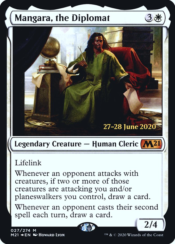 Mangara, the Diplomat  [Core Set 2021 Prerelease Promos] | Eastridge Sports Cards & Games