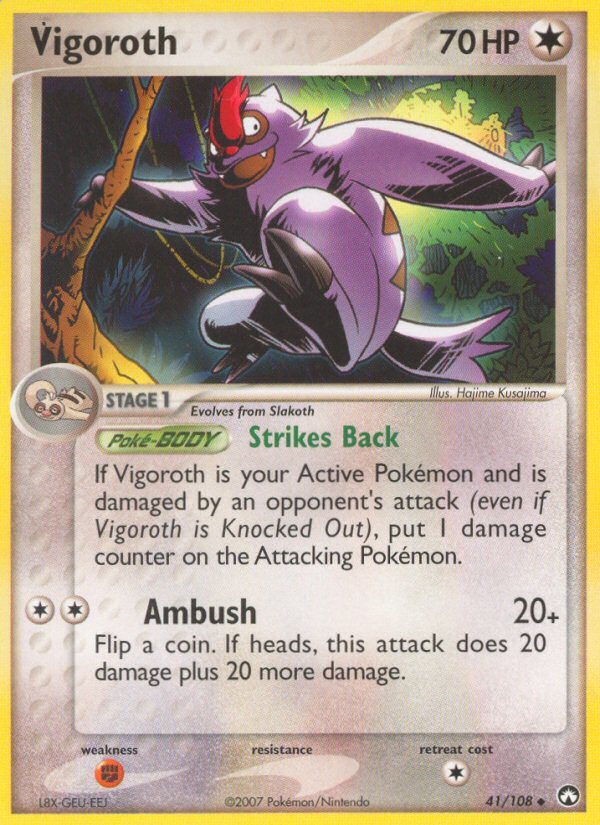 Vigoroth (41/108) [EX: Power Keepers] | Eastridge Sports Cards & Games