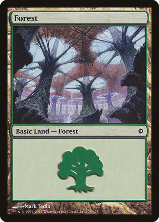 Forest (175) [New Phyrexia] | Eastridge Sports Cards & Games