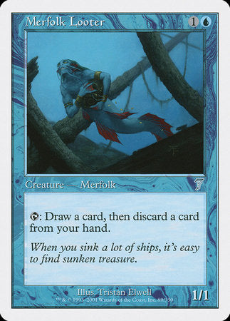 Merfolk Looter [Seventh Edition] | Eastridge Sports Cards & Games