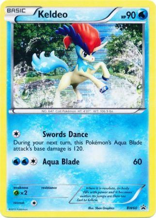 Keldeo (BW60) (Non Holo) [Black & White: Black Star Promos] | Eastridge Sports Cards & Games