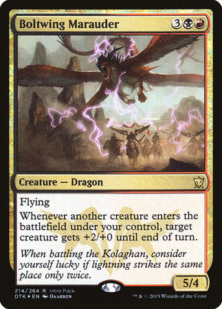 Boltwing Marauder [Dragons of Tarkir Promos] | Eastridge Sports Cards & Games