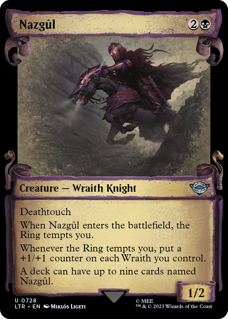 Nazgul (0728) [The Lord of the Rings: Tales of Middle-Earth Showcase Scrolls] | Eastridge Sports Cards & Games