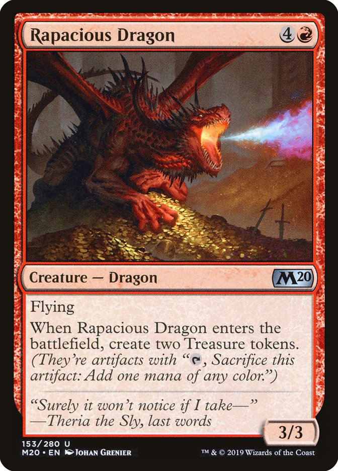 Rapacious Dragon [Core Set 2020] | Eastridge Sports Cards & Games